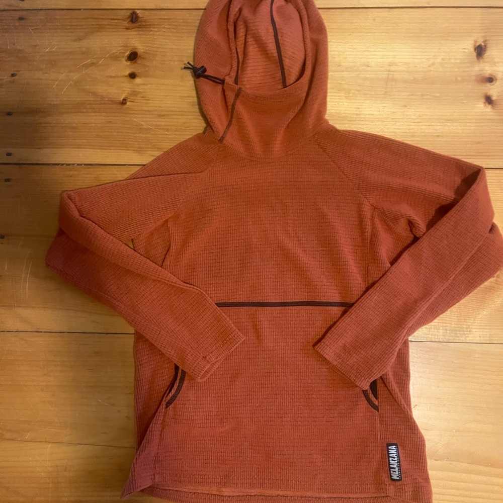 Women’s Melanzana Micro Grid Hoodie, like new